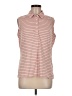 Nike Golf Stripes Pink Sleeveless Blouse Size M - photo 1