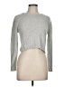 Blue Rain Metallic Silver Pullover Sweater Size M - photo 1