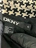DKNY 100% Wool Houndstooth Ivory Wool Coat Size 6 - photo 6