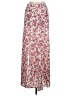 Shein 100% Polyester Floral Pink Casual Skirt Size L - photo 1