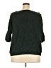 Skies Are Blue Green Pullover Sweater Size 2X - photo 2
