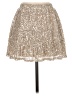 Aqua Metallic Silver Formal Skirt Size M - photo 2
