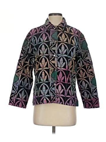Chico's Design 3/4 Sleeve Button-Down Shirt (view 1)