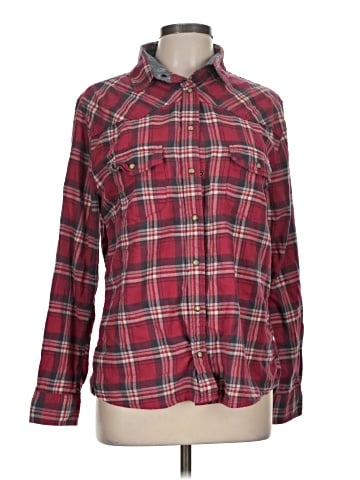 Jachs Girlfriend Long Sleeve Button-Down Shirt (view 1)