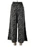 Max Studio Floral Black Casual Pants Size M - photo 2