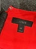 J.Crew Solid Red Orange Cocktail Dress Size 00 - photo 4
