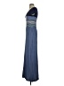 Max Studio Stripes Blue Casual Dress Size S - photo 5