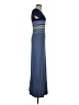 Max Studio Stripes Blue Casual Dress Size S - photo 4