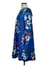 Eldridge Print Blue Casual Dress Size L - photo 5