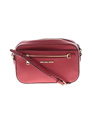 MICHAEL Michael Kors Leather Crossbody Bag (view 1)