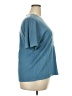 Sag Harbor Teal Short Sleeve Top Size 2X - photo 4