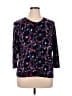 Talbots Outlet Black 3/4 Sleeve Blouse Size XL - photo 1