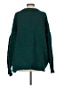 Reborn J Solid Green Pullover Sweater Size S - photo 2