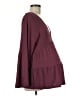 ASOS Design Burgundy Long Sleeve Blouse Size 8 Maternity - photo 4