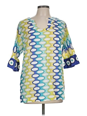 TRACY NEGOSHIAN 3/4 Sleeve Blouse (view 1)