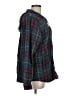 L.L.Bean Plaid Blue Fleece Size L - photo 4