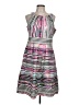 Nine West Stripes Pink Cocktail Dress Size 12 - photo 1