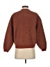 Madewell 100% Polyester Orange Brown Pullover Sweater Size XXS - photo 2