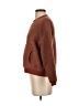 Madewell 100% Polyester Orange Brown Pullover Sweater Size XXS - photo 5