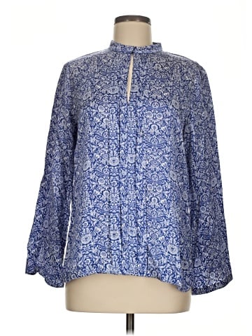 Worth New York Long Sleeve Silk Top (view 1)