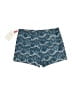 Lily White Paisley Blue Shorts Size L - photo 2