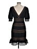 BCBGMAXAZRIA Black Cocktail Dress Size 10 - photo 2