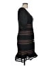 BCBGMAXAZRIA Black Cocktail Dress Size 10 - photo 4