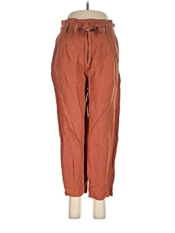 Madewell Linen-Blend Paperbag Pants (view 1)