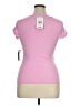No Boundaries 100% Cotton Pink Short Sleeve Top Size 15 - photo 2