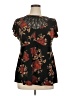 Torrid Black Short Sleeve Blouse Size 1X (1) - photo 1