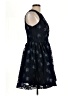 Taylor 100% Polyester Stars Black Cocktail Dress Size 12 - photo 4