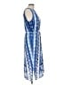 Dana Buchman Print Blue Casual Dress Size L - photo 4