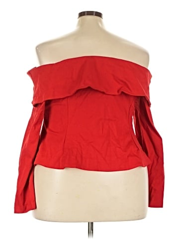 ELOQUII 3/4 Sleeve Blouse (view 2)