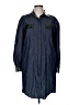 Gold Hawk Blue Casual Dress Size M - photo 1