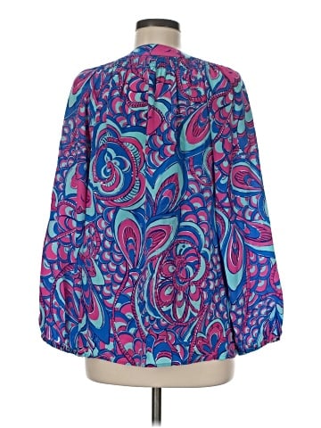Lilly Pulitzer 3/4 Sleeve Silk Top (view 2)