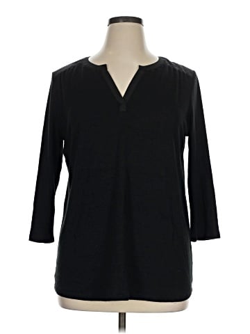 41Hawthorn 3/4 Sleeve Top (view 1)