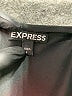Express Solid Black Cocktail Dress Size 8 - photo 4