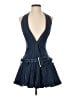 Edikted 100% Cotton Blue Cocktail Dress Size XS - photo 1
