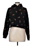 Forever 21 Floral Black Pullover Sweater Size M - photo 1