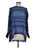 Everleigh 100% Polyester Blue 3/4 Sleeve Blouse Size L - photo 1
