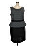 AA Studio AA Polka Dots Gray Cocktail Dress Size 22 - photo 1