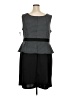AA Studio AA Polka Dots Gray Cocktail Dress Size 22 - photo 2