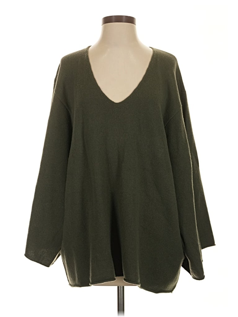 Bcbgmaxazria Wool Pullover Sweater In Green