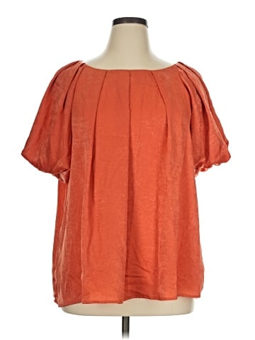 Umgee Short Sleeve Blouse (view 1)