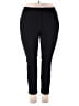 Lane Bryant Solid Black Active Pants Size 18R - photo 1