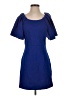 Elliatt Solid Blue Casual Dress Size S - photo 1