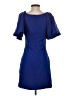 Elliatt Solid Blue Casual Dress Size S - photo 2