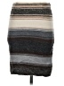 Toad & Co 100% Wool Stripes Gray Wool Skirt Size XS - photo 2