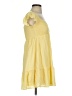Thirty/Thirty 100% Polyester Yellow Casual Dress Size XS - photo 4