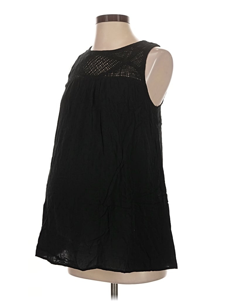 Pre-owned Liz Lange Maternity For Target Sleeveless Blouse In Black
